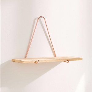 Carter Triangle Bracket Wall Shelf - Copper
